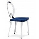 Chaise cuir design LUIGI XVI